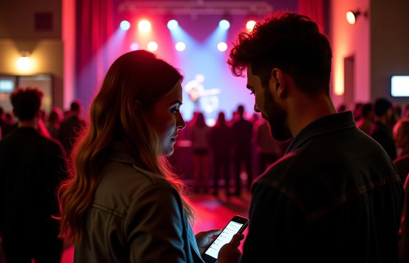 When concerts and local events are part of your dating life - supporting editorial photograph