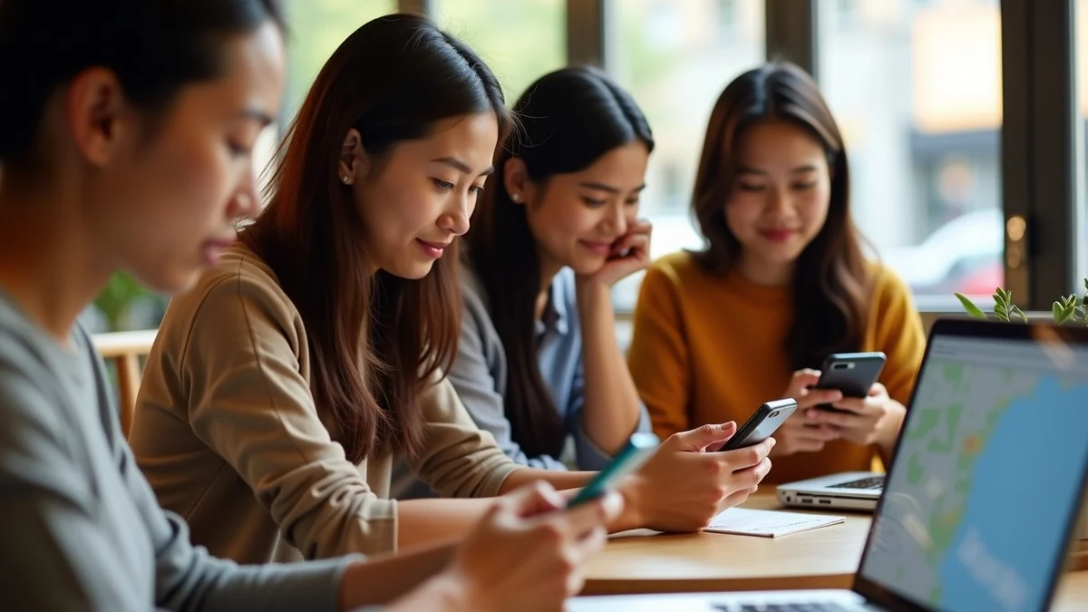 How to Compare Dating Apps for Asian Singles - editorial photograph