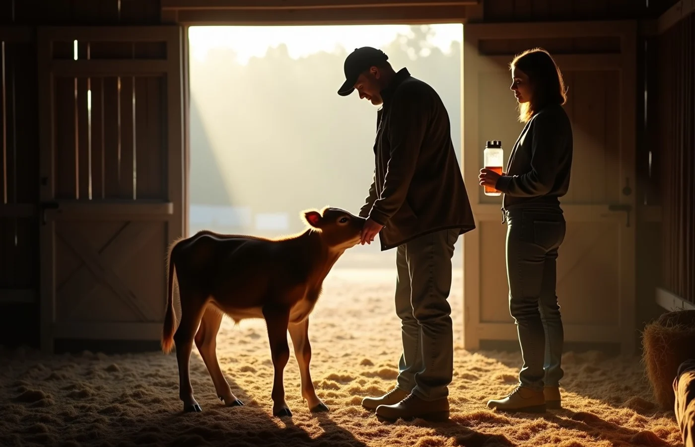 During planting, harvest, or calving season - supporting editorial photograph