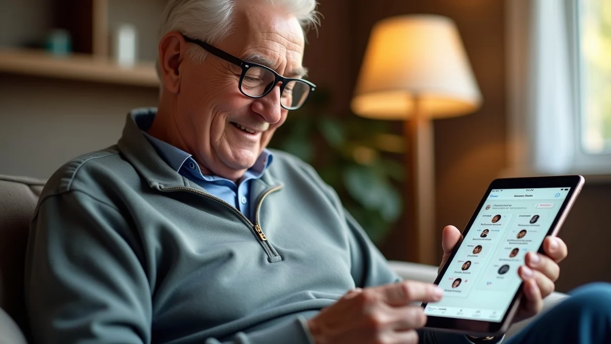 Best Dating Apps for Men Over 70 - editorial photograph