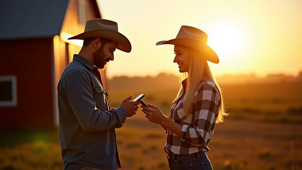 Best Online Dating Sites for Farmers and Rural Singles - editorial photograph