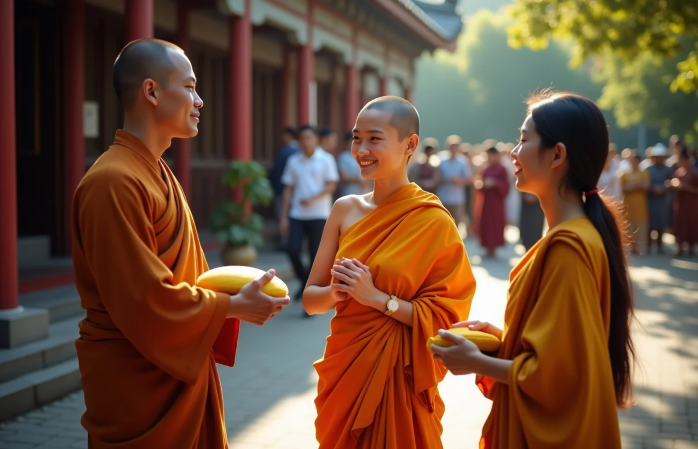 Buddhist identity does not predict one style of dating - supporting editorial photograph