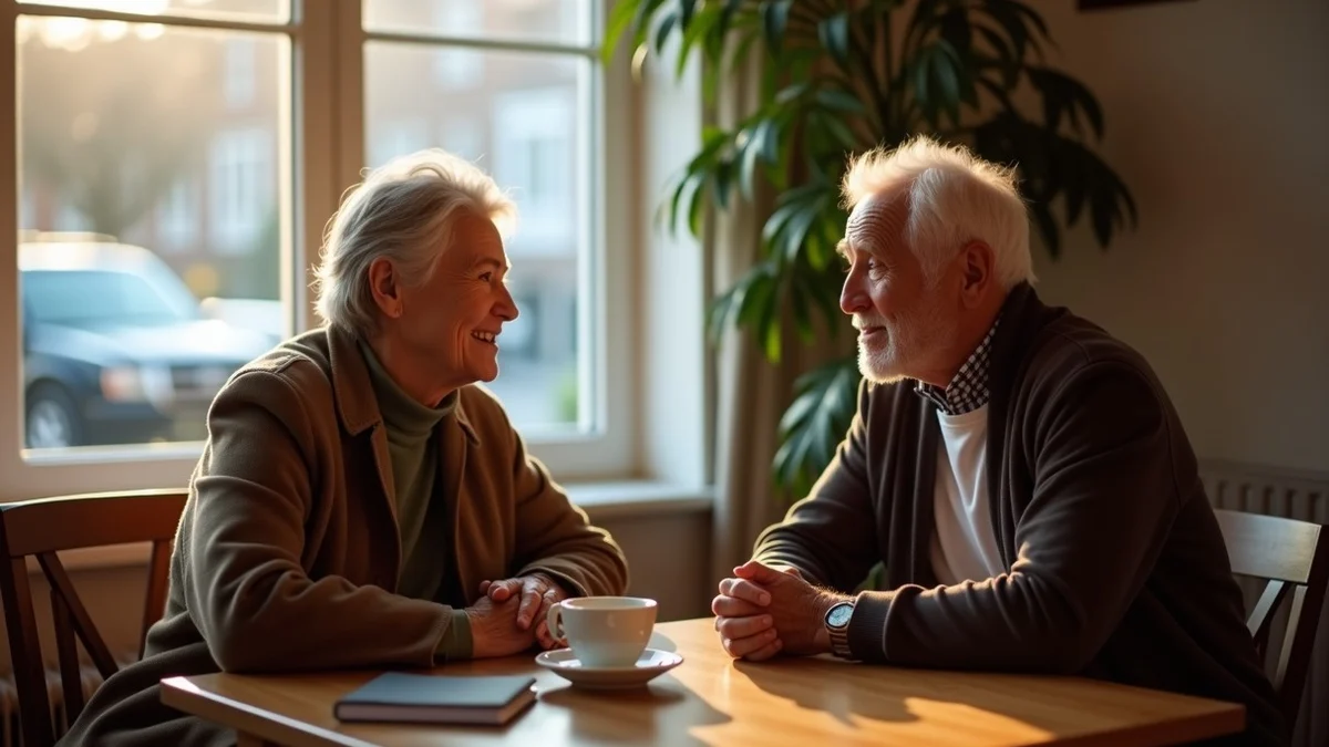 Dating for Seniors Who Want a Long-Term Relationship - editorial photograph