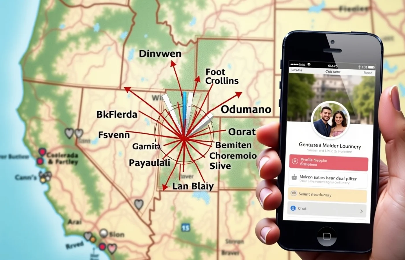 The Colorado Free-Dating Landscape - supporting editorial photograph