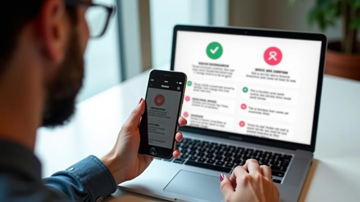 How to Choose a Safer Dating App - editorial photograph