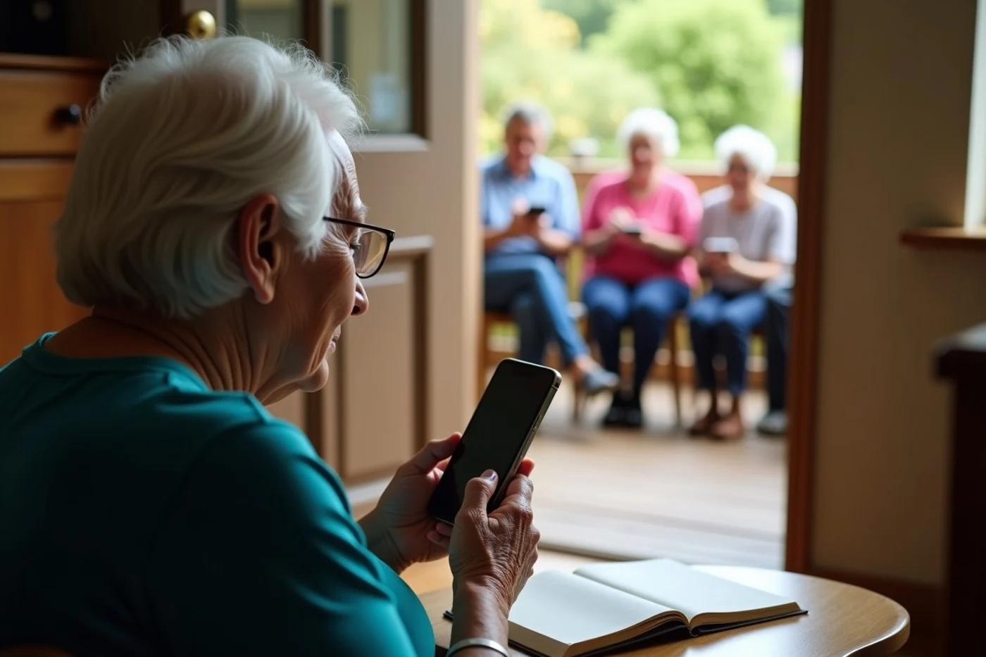 Age filters provide reach, while shared-interest groups provide context - supporting editorial photograph