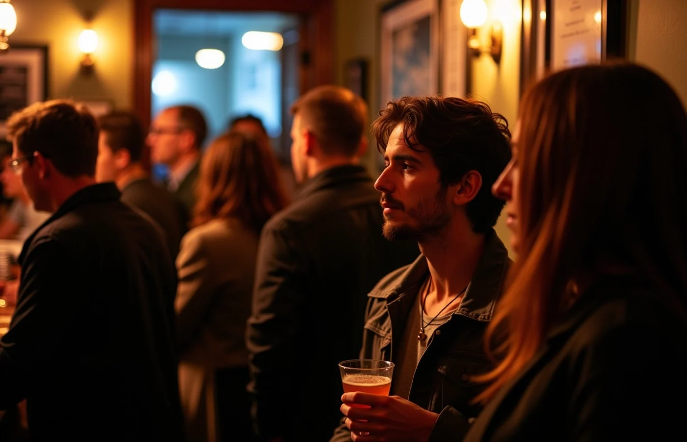 When crowded mixers leave you depleted - supporting editorial photograph
