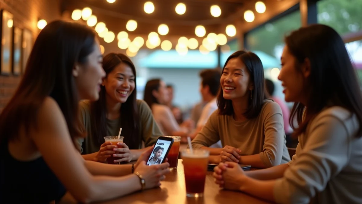 Meeting and Dating Asian Singles in Baton Rouge - editorial photograph
