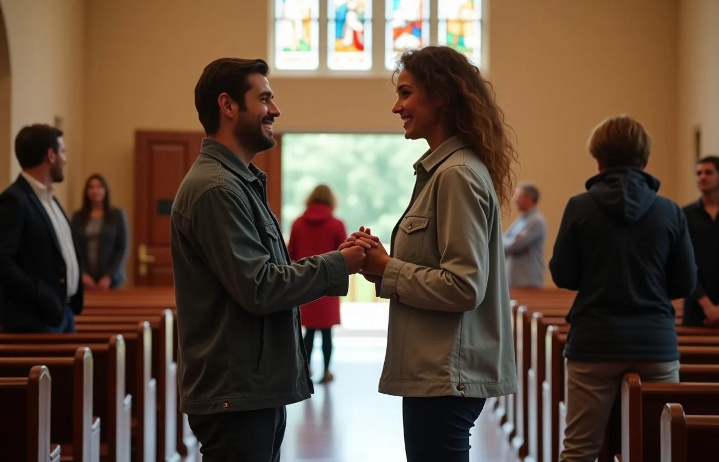 When the same parish is both your faith community and dating circle - supporting editorial photograph