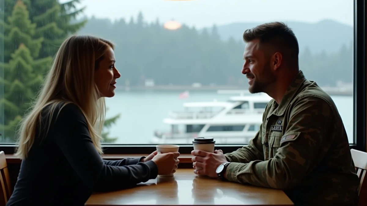 Meeting Military Singles in Seattle and the Puget Sound Area - editorial photograph