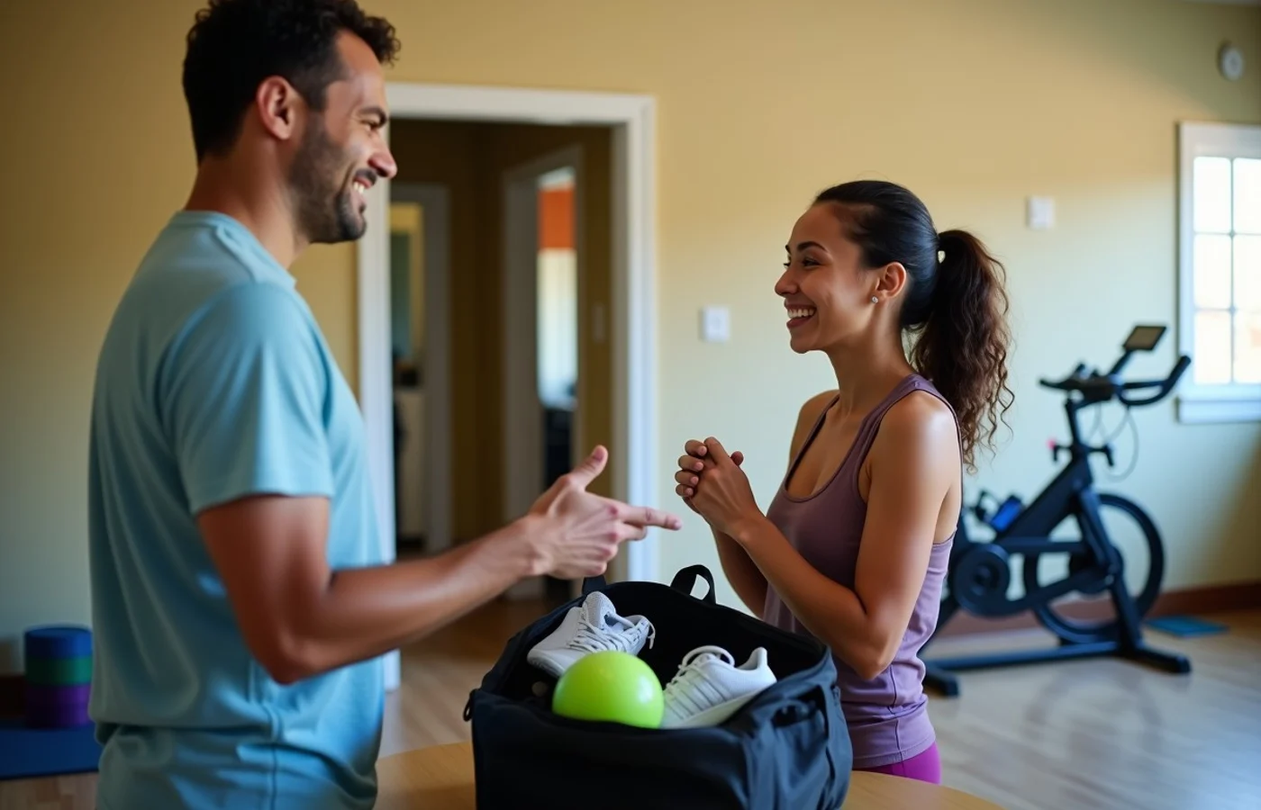 Online matching improves when fitness preferences are specific - supporting editorial photograph