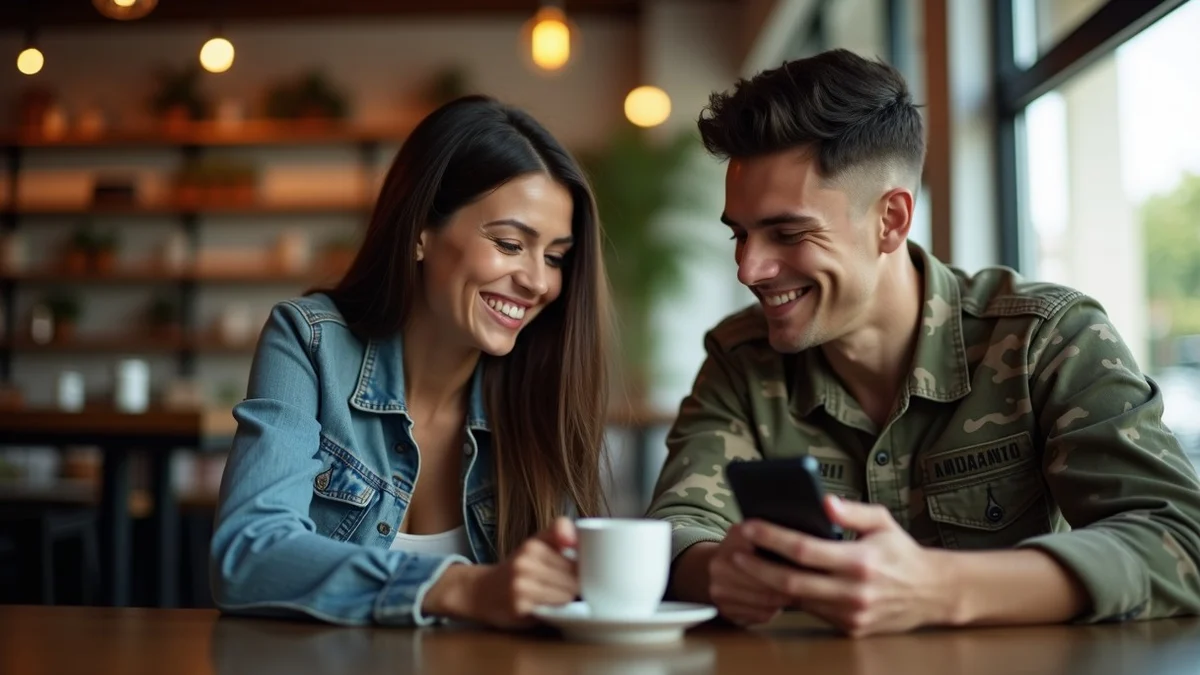 Online Dating for Military Singles in Orlando with Unpredictable Schedules - editorial photograph