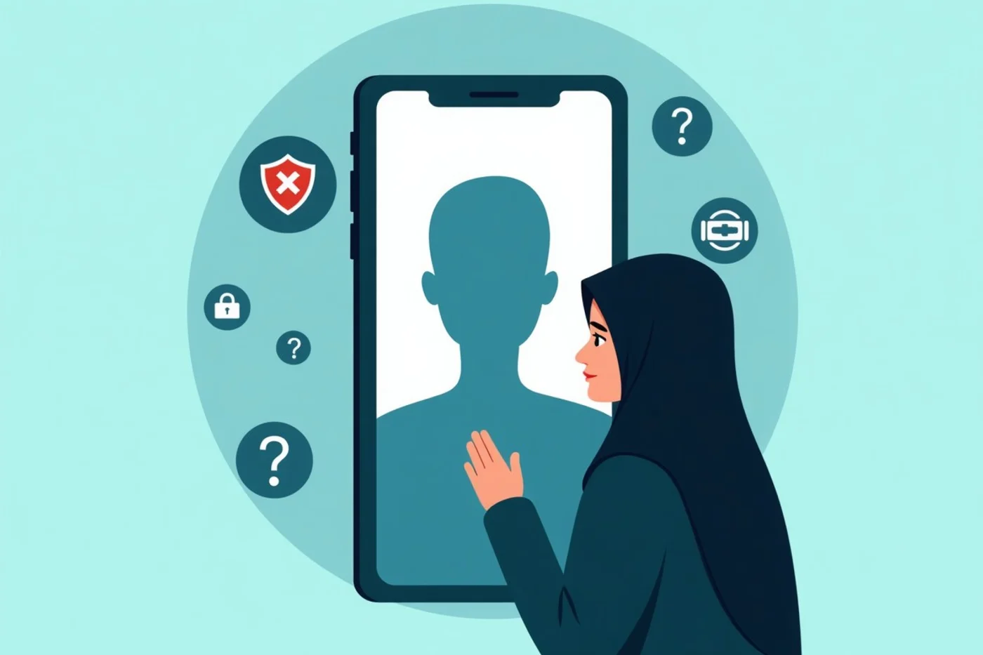 No dating app can guarantee that every user is trustworthy - supporting editorial photograph