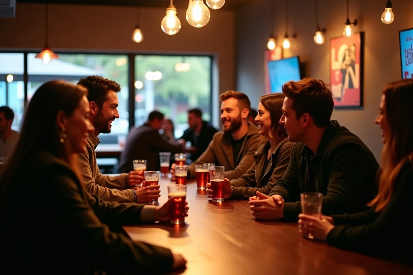 When a nearby bar is genuinely suited to meeting singles - supporting editorial photograph