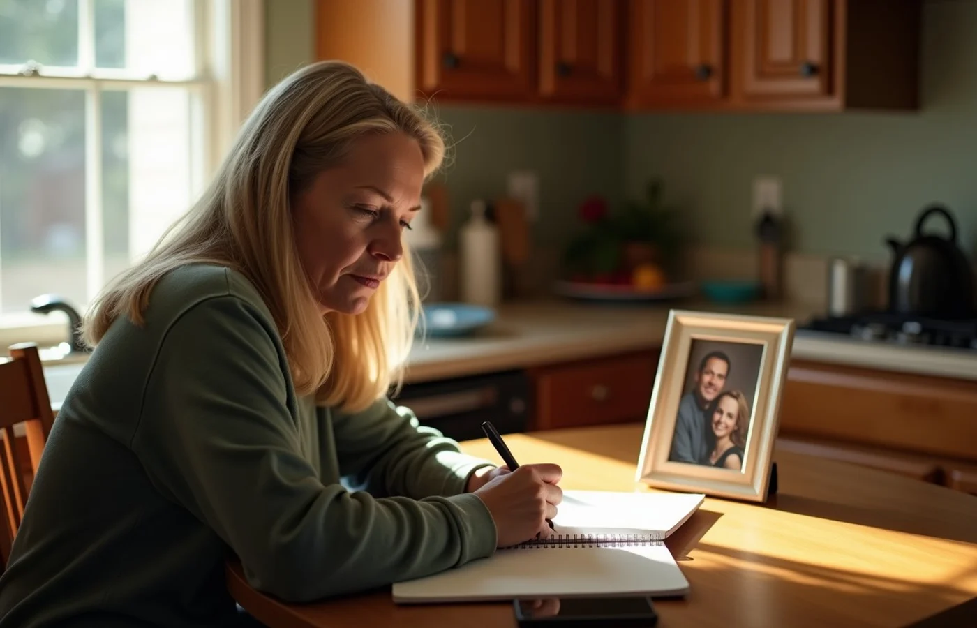Readiness after bereavement has no fixed timeline - supporting editorial photograph